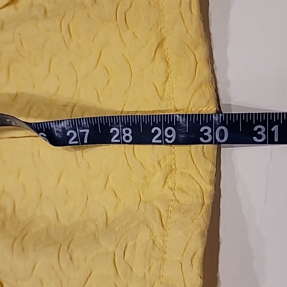 Alfred Dunner Full Zipper Textured Anorak Spring Jacket Yellow 16 - Picture 16 of 17